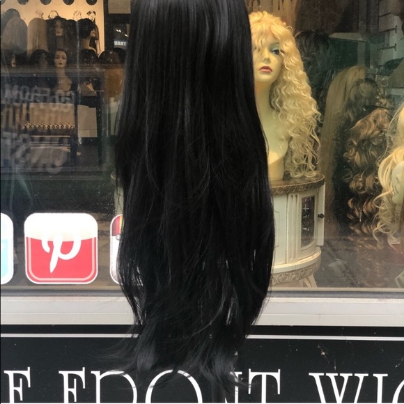 Long Black bangs Wig 2020 hairstyle Tesswigs #1 - Picture 2 of 8